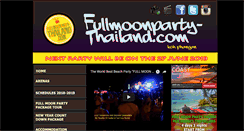 Desktop Screenshot of fullmoonparty-thailand.com