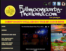 Tablet Screenshot of fullmoonparty-thailand.com